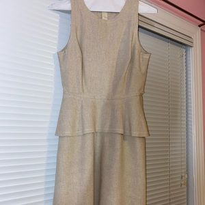 Linen canvas dress
